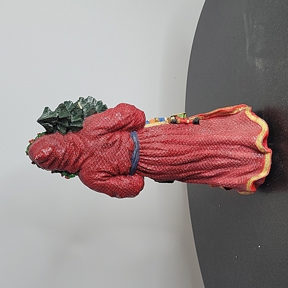 Musical Wind UP Santa Statue Figurine Home Decor Christmas - Picture 9 of 10